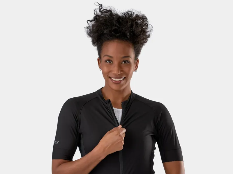 Trek Circuit Women's Cycling Short Sleeve Jersey in Black-4